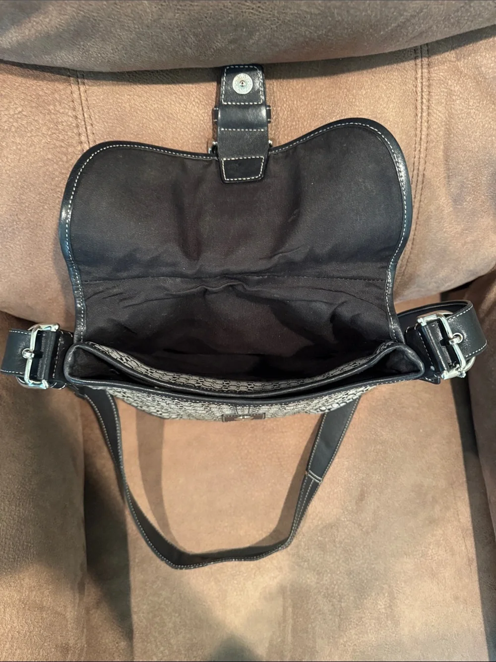 Coach Vintage Solo Signature Jacquard Cross Body